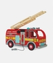 Masina de pompieri din lemn