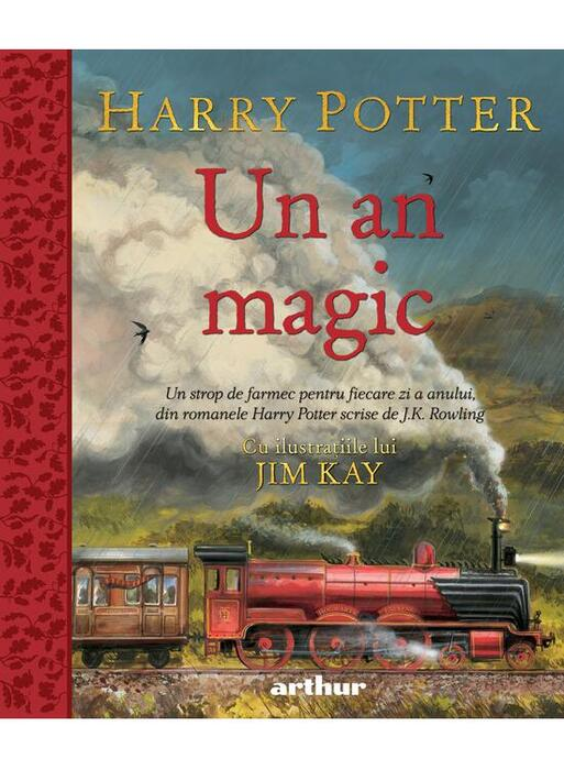 Harry Potter: Un an magic, ilustrată de Jim Kay