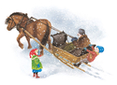 Uite, Madicken, ninge! de Astrid Lindgren, cu ilustrații de Ilon Wikland