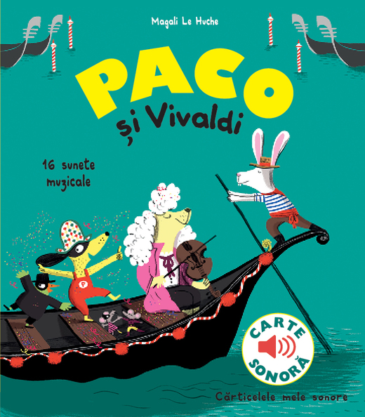  Paco si Vivaldi (carte cu sunete)