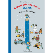 Carte de colorat: Hoinari prin anotimpuri - Iarna