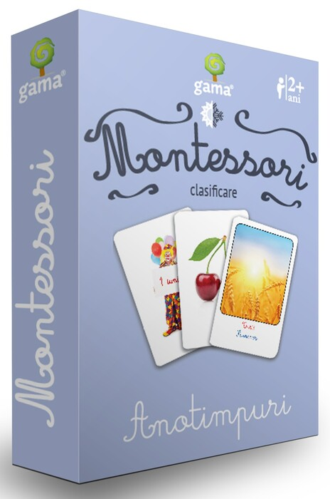 Carduri Montessori Clasificare - Anotimpuri